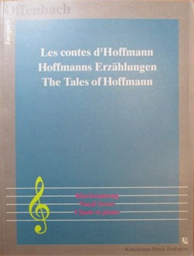 9789638303189-K1013. Les contes d'Hoffmann. Chant et piano.